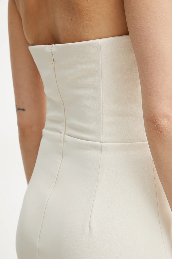 Šaty Elisabetta Franchi AB76951E2 béžová