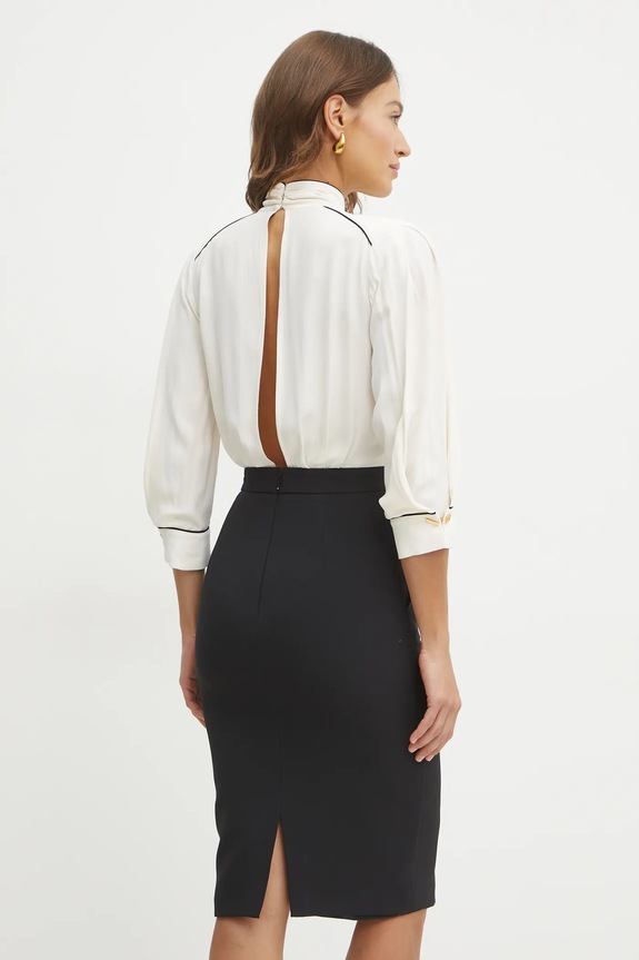 Odzież Elisabetta Franchi sukienka AB77151E2 czarny