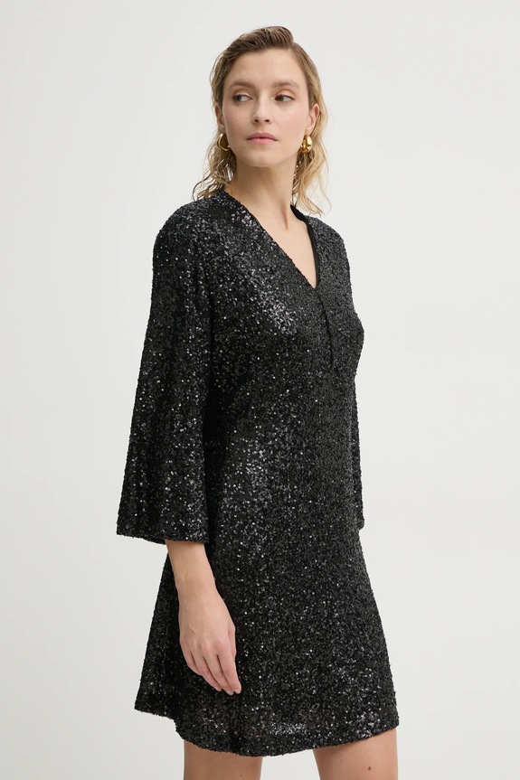 Šaty Bruuns Bazaar BBW4192 černá SS25