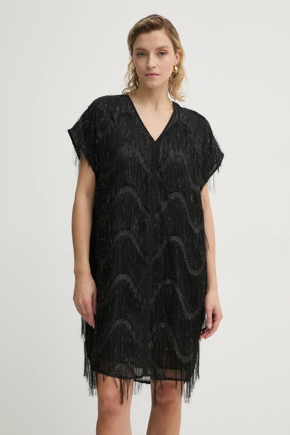 Bruuns Bazaar sukienka BBW4197 czarny SS25