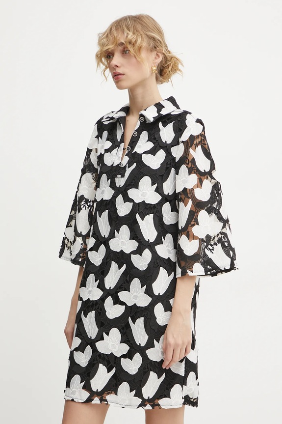 Bruuns Bazaar sukienka casual czarny BBW4249