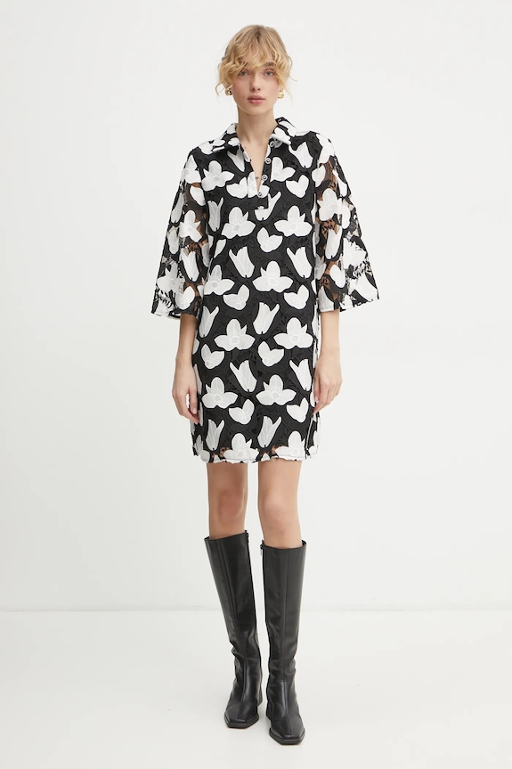 Bruuns Bazaar sukienka BBW4249 czarny SS25