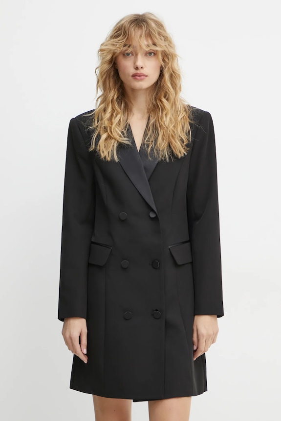 Bruuns Bazaar vestito mini nero BBW4322