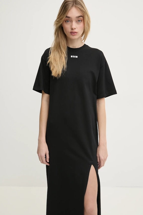 MSGM vestito nero 3841MDA83.257002