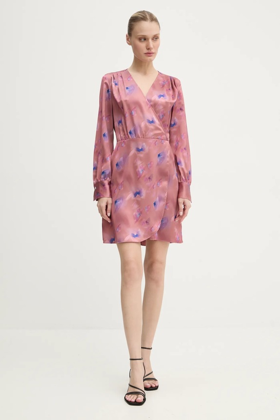 HUGO rochie 50530149 portocaliu SS25