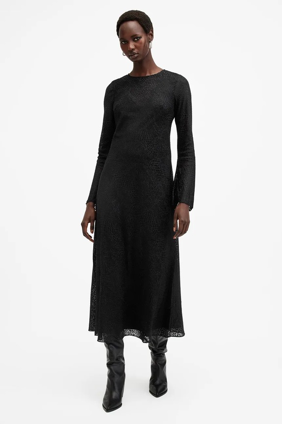 AllSaints sukienka JADA czarny W060DB