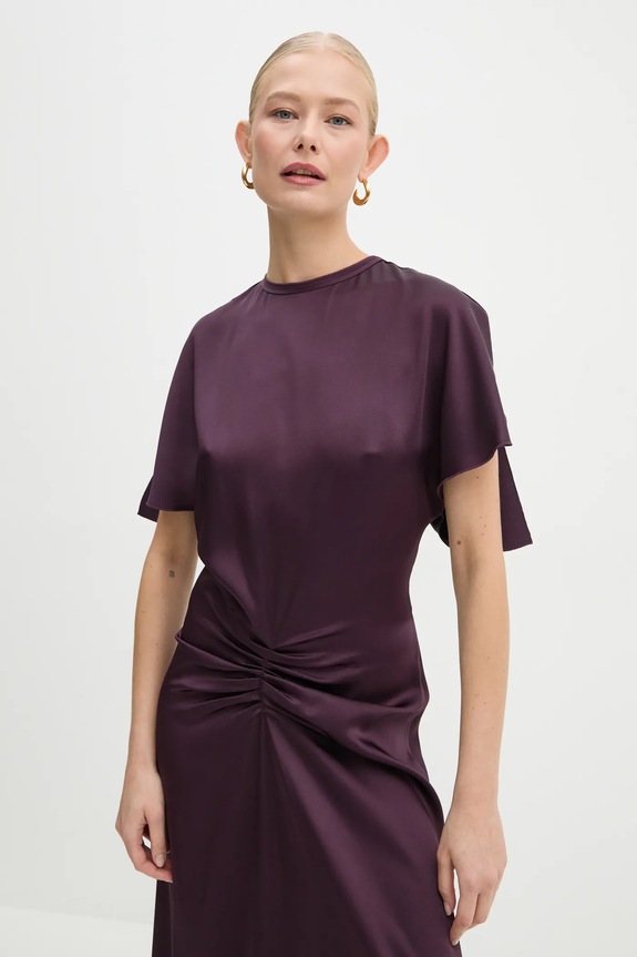 Victoria Beckham sukienka fioletowy 1125WDR005454A
