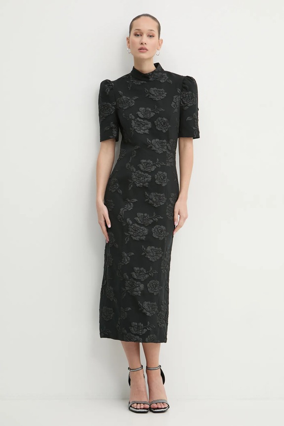Rotate rochie 113308100 negru SS25