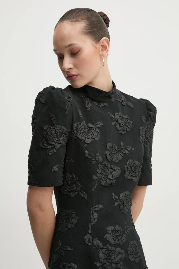 Rotate rochie negru 113308100