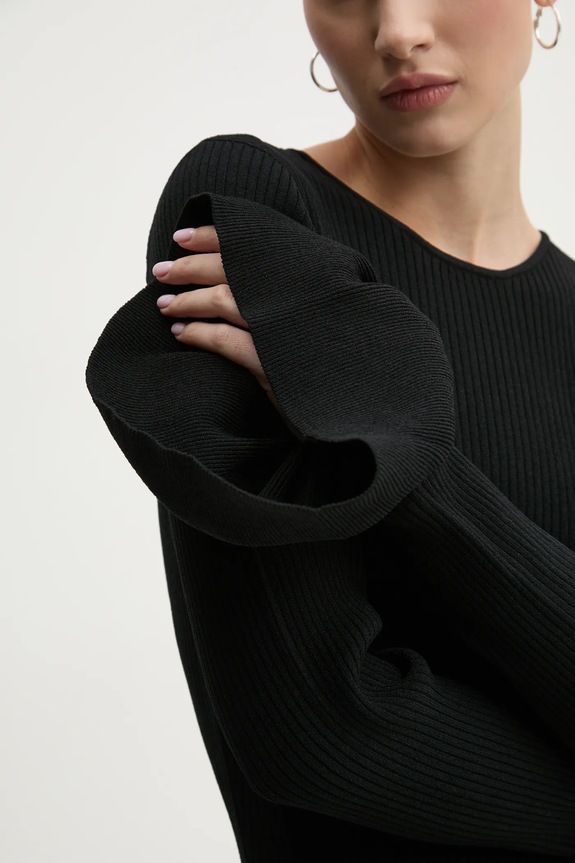 Rotate vestito 113621100 nero
