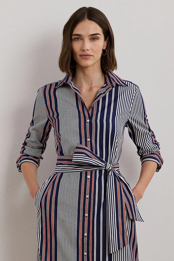 Odjeća Pamučna haljina Lauren Ralph Lauren 200962683 šarena