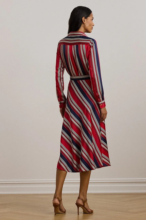 Šaty Lauren Ralph Lauren 250957090 červená SS25