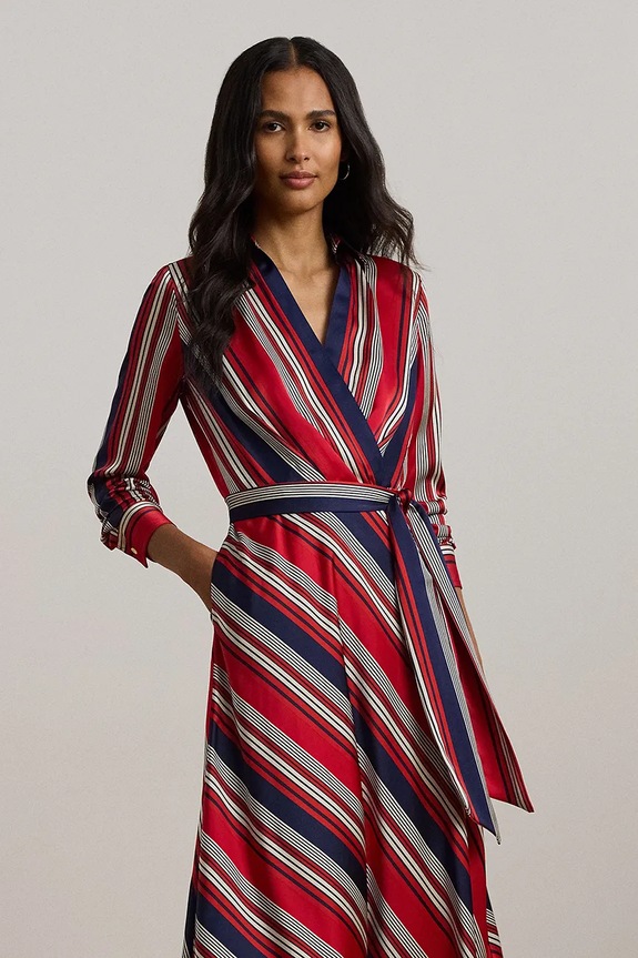 Oblečení Šaty Lauren Ralph Lauren 250957090 červená