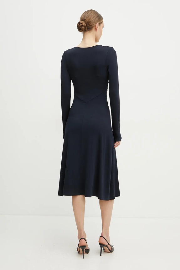 Ρούχα Φόρεμα BOSS 50532019 σκούρο μπλε