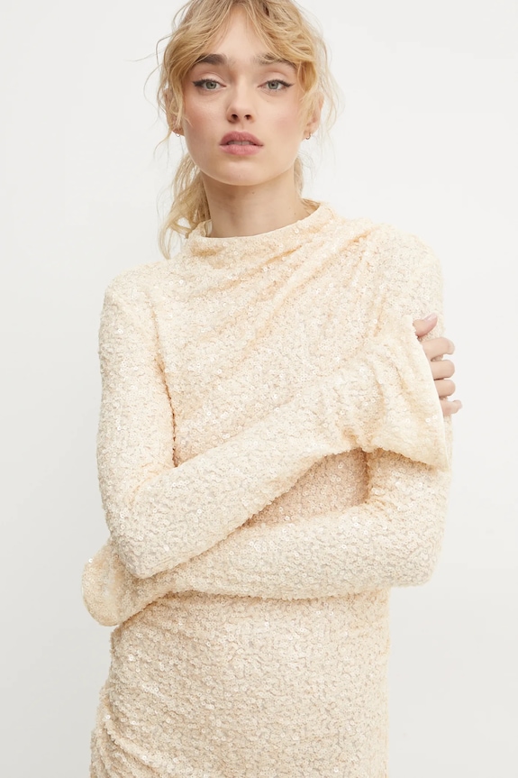 Day Birger et Mikkelsen sukienka Clover beżowy DAY65243522