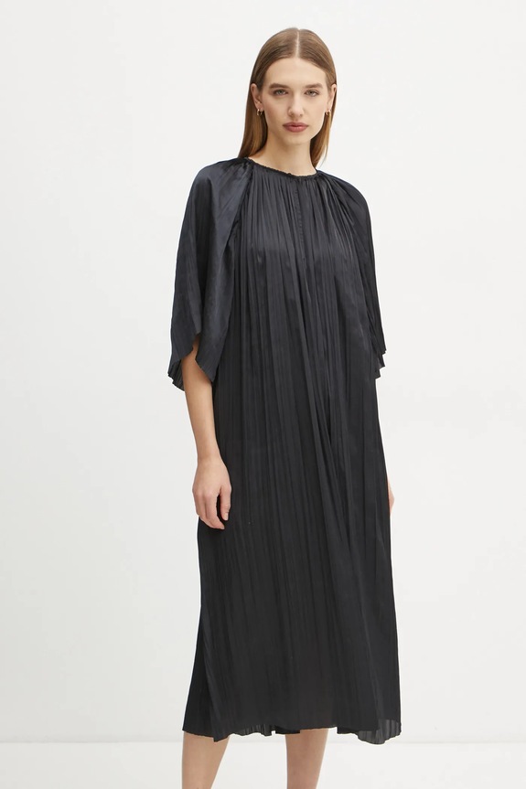Day Birger et Mikkelsen rochie Sophia midi negru DAY65243549