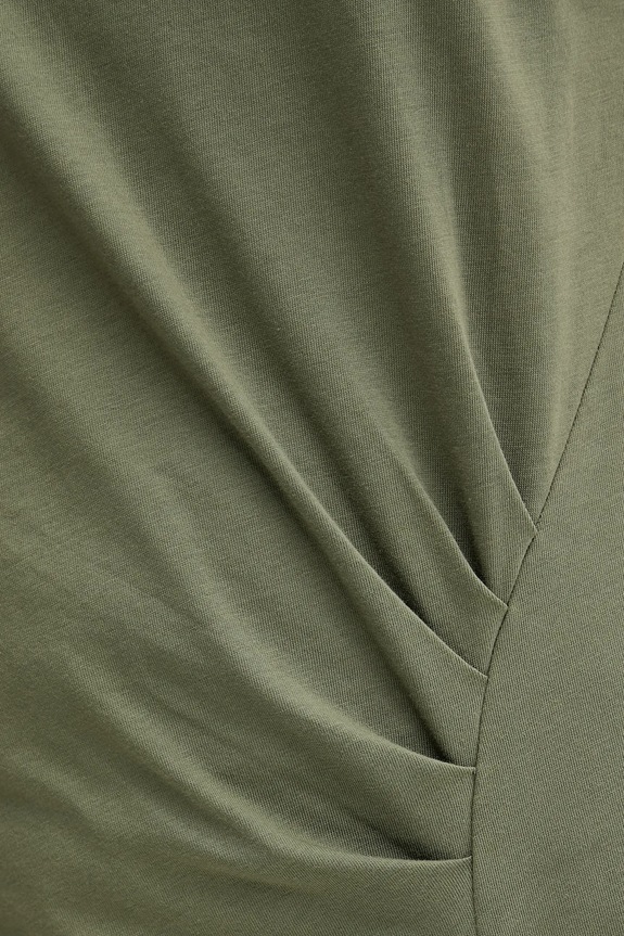 Βαμβακερό φόρεμα Pinko 104614.A2HE πράσινο