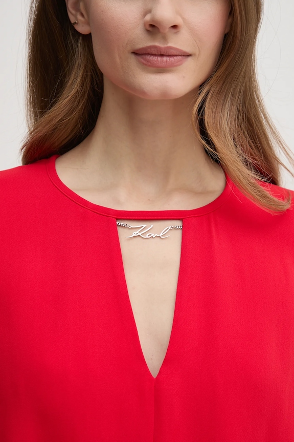 Karl Lagerfeld vestito A1W13022 rosso