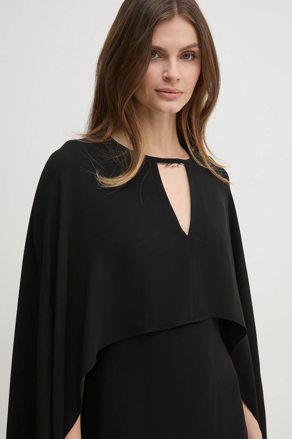 Karl Lagerfeld vestito nero A1W13022