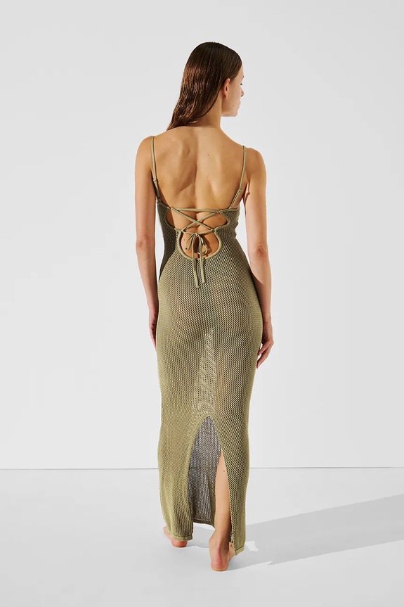 Karl Lagerfeld ruha A1W46032 bézs SS25
