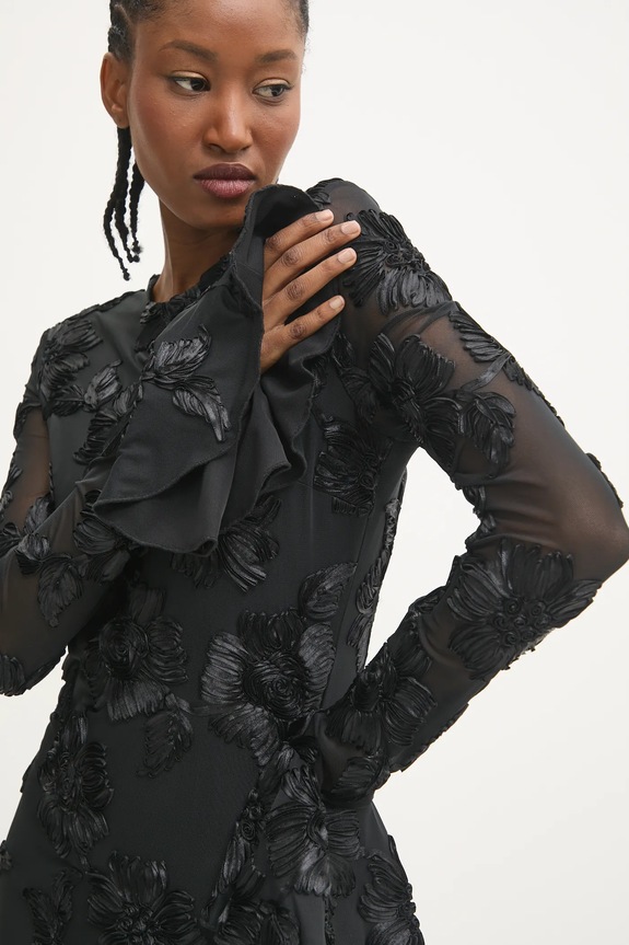 Rotate dress 0 black 113226100