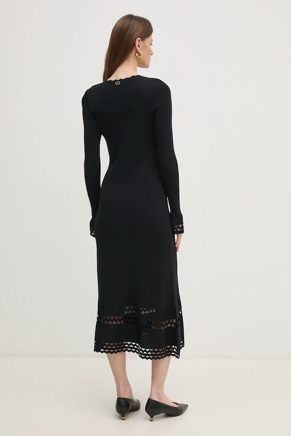 Twinset rochie 251TP3050 negru SS25