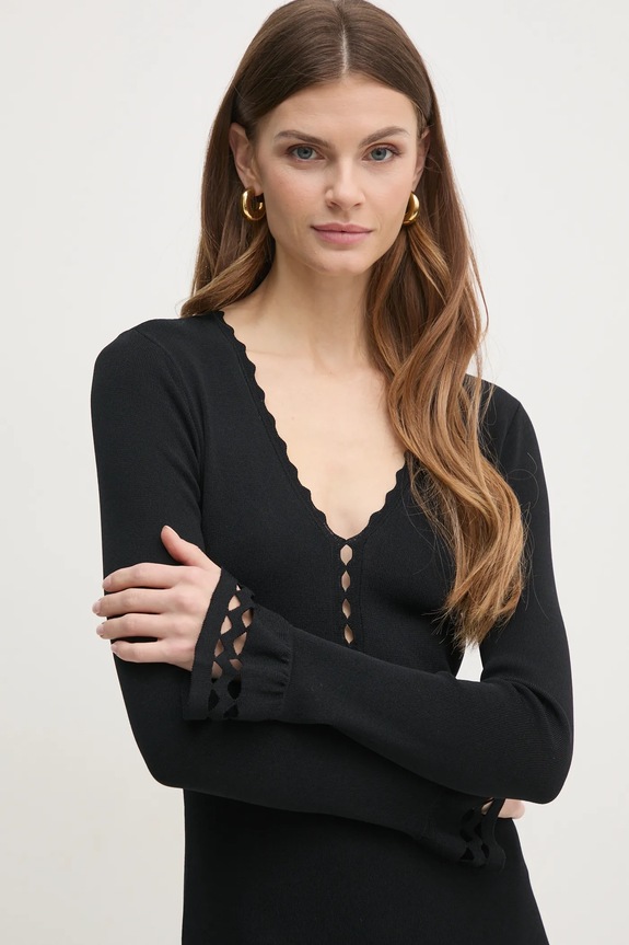 Twinset rochie negru 251TP3050