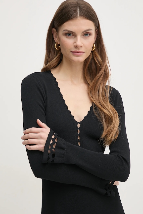 Twinset rochie negru 251TP3050