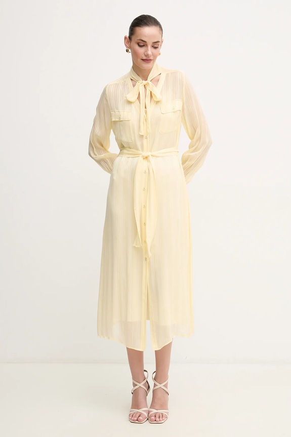 Haljina Twinset 251TP2260 zlatna SS25
