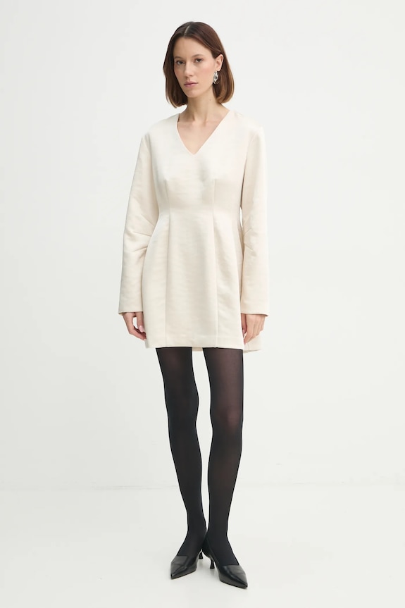 Herskind rochie Yasmin 5460185 bej SS25