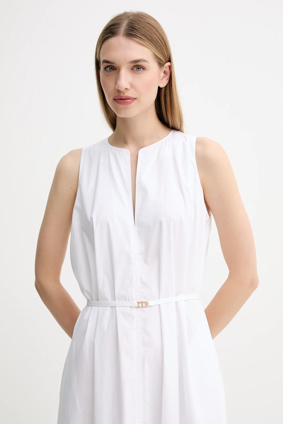 Odzież Twinset sukienka 251TT2221 biały