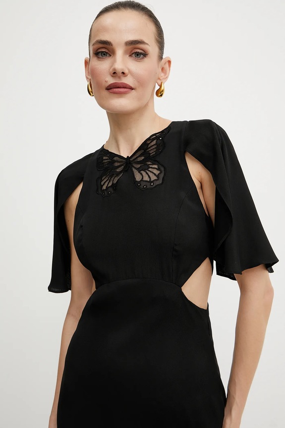 Obleka Twinset črna 251TS2012