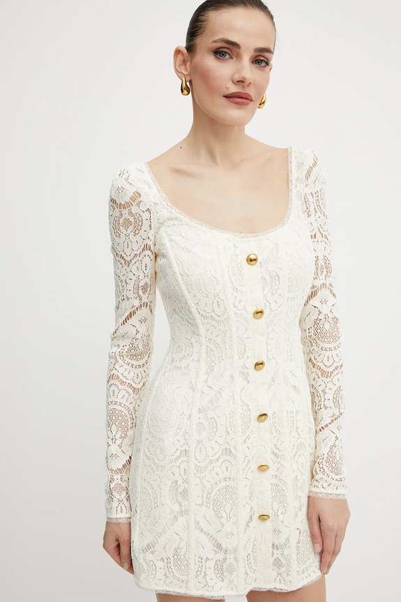 Twinset vestito beige 251TS2270