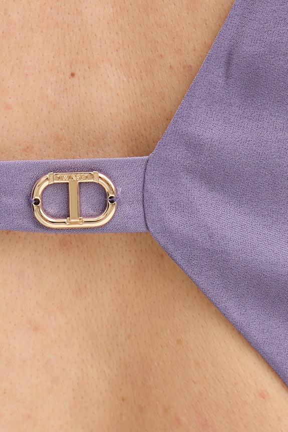 Twinset vestito 251TT2191 violetto