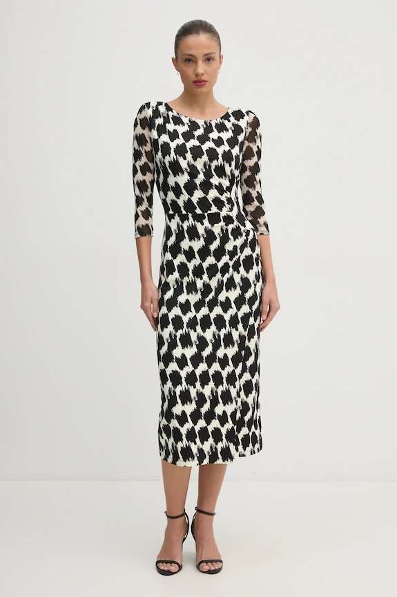 Φόρεμα DIANE VON FURSTENBERG DVFDL4S038 μπεζ SS25