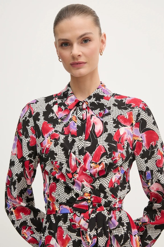Šaty DIANE VON FURSTENBERG čierna DVFDW4S015