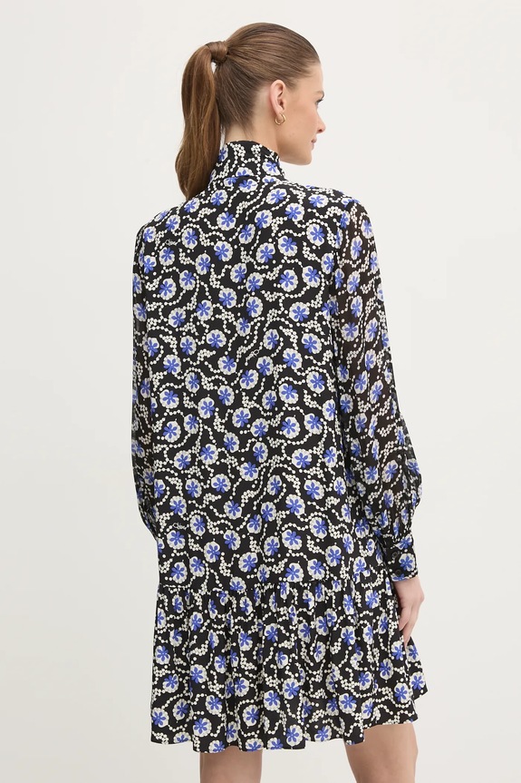 Φόρεμα DIANE VON FURSTENBERG DVFDL4S045 μαύρο SS25