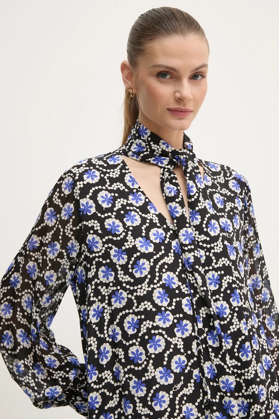 Φόρεμα DIANE VON FURSTENBERG μαύρο DVFDL4S045