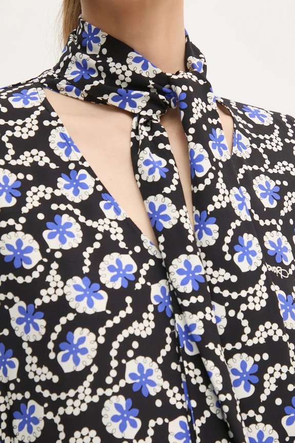 Φόρεμα DIANE VON FURSTENBERG DVFDL4S045 μαύρο