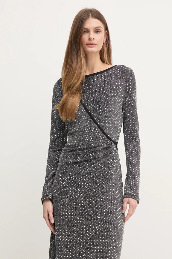DIANE VON FURSTENBERG vestito grigio DVFDW4S011