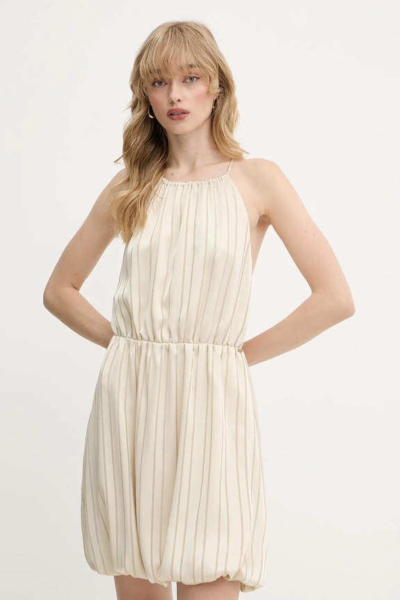 Armani Exchange rochie mini bej XW000194.AF12744