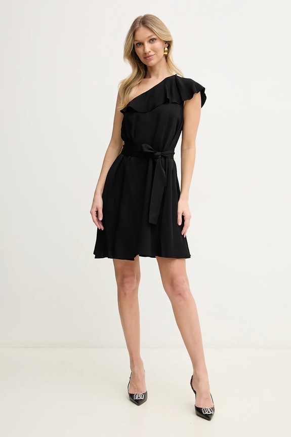 Armani Exchange sukienka XW000442.AF12742 czarny SS25