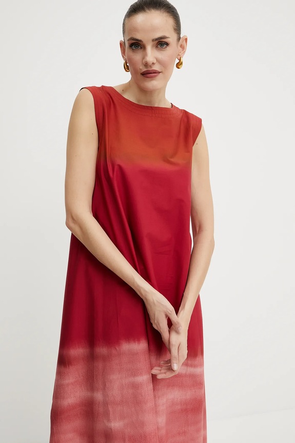 Obleka Liviana Conti bordo L5SU32