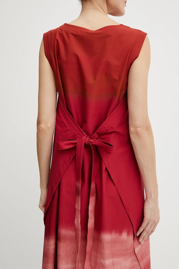 Obleka Liviana Conti L5SU32 bordo