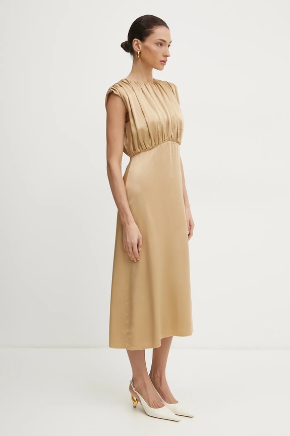 Liviana Conti vestito F5SS70 marrone ZS25