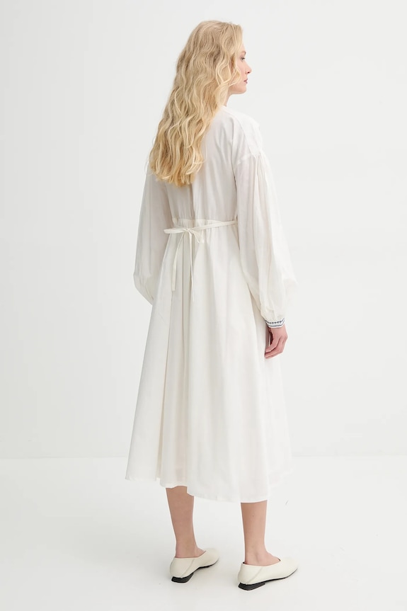 Oblečenie Bavlnené šaty A.P.C. robe anni COHHH.F35203 béžová
