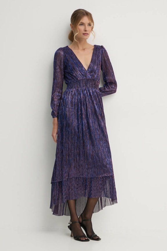 Obleka Pepe Jeans ALTHEA PL953637 mornarsko modra SS25
