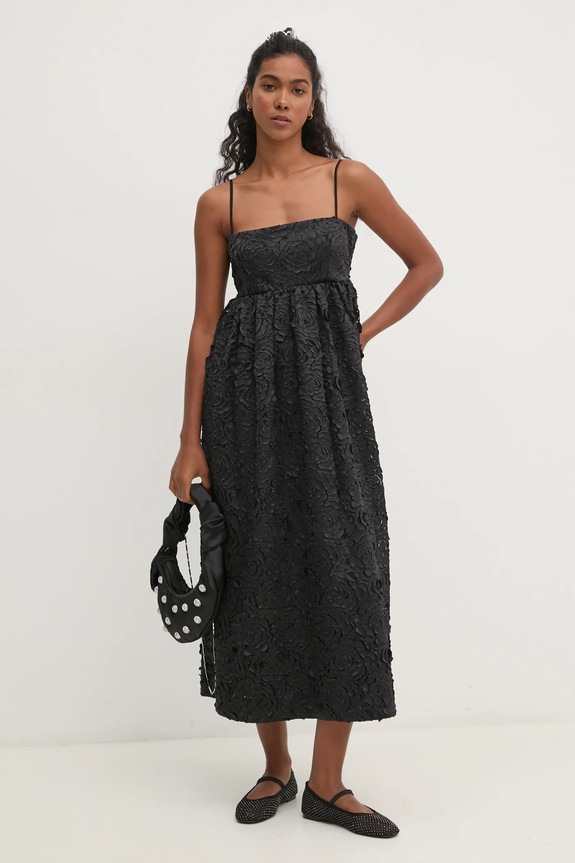 Haljina Stine Goya SG.PS25.D068.2320 crna SS25