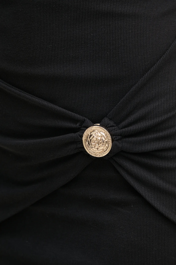 Φόρεμα Guess W5RK24.KAQL2 μαύρο