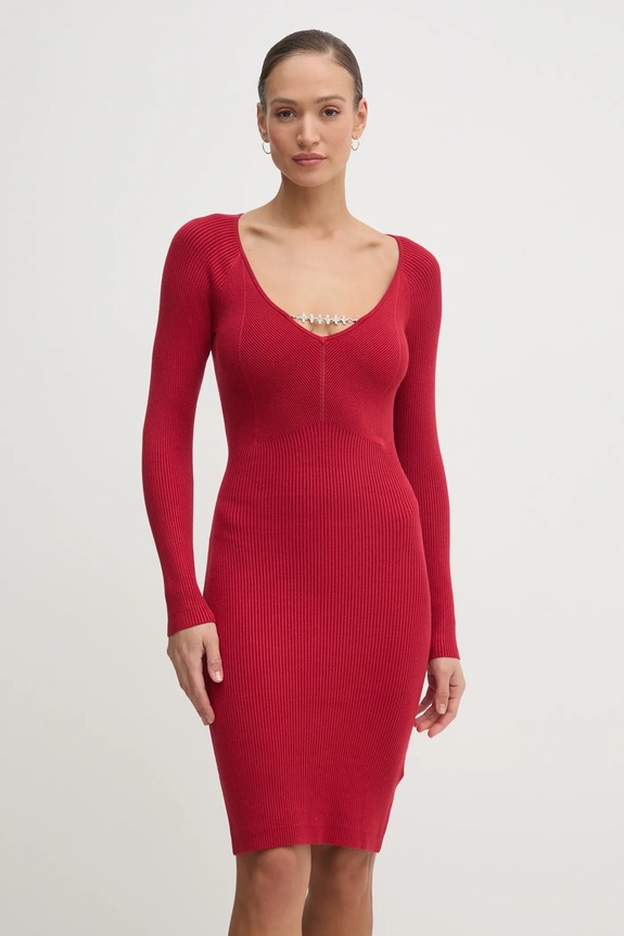 Guess vestito SASHA mini rosso W5RK07.Z2YJ2